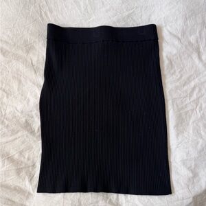 Wilfred high waisted reso skirt black, xs